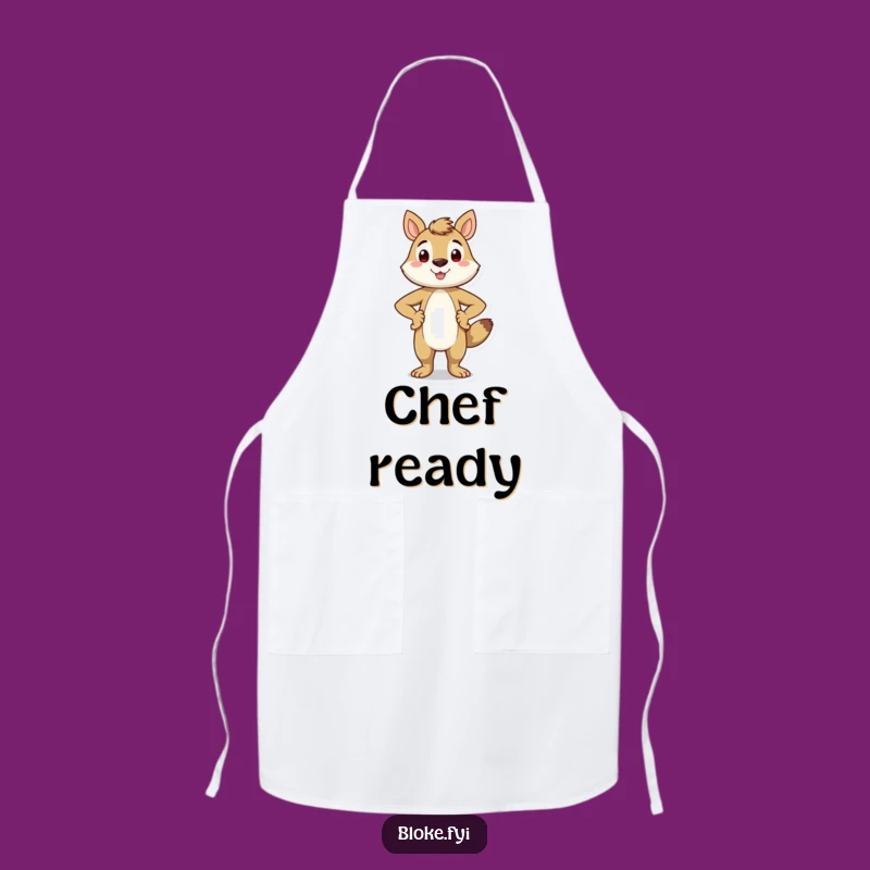 Funny Proud Animal Apron - Confident Smiling Chef's Companion