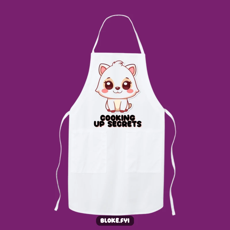 Funny Animal Knowing Glance Apron - Witty Kitchen Essential