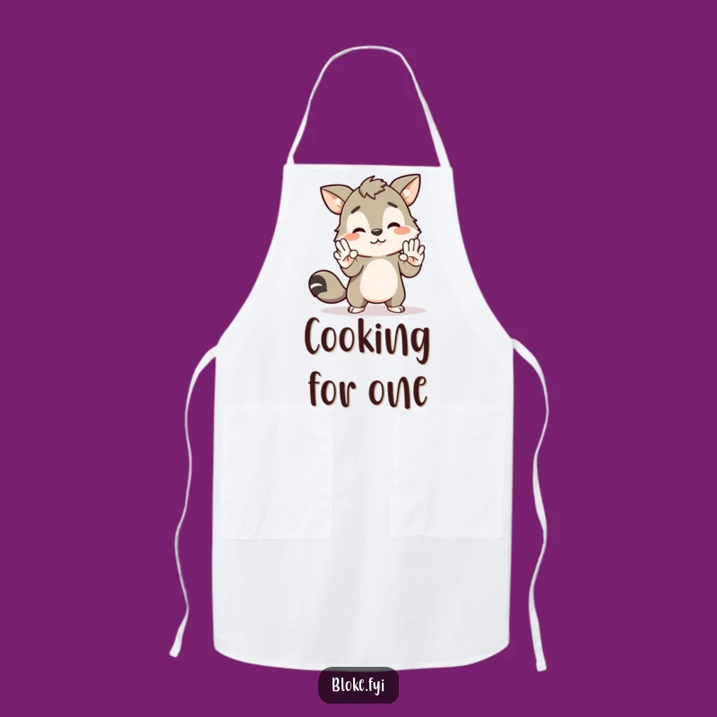 Funny Awkward Animal Apron - Chef's High-Five Bloke Gift