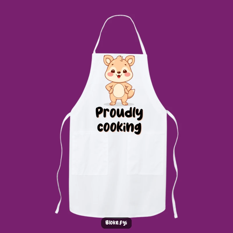 Funny Proud Animal Apron - Kitchen Confidence & Humorous Design