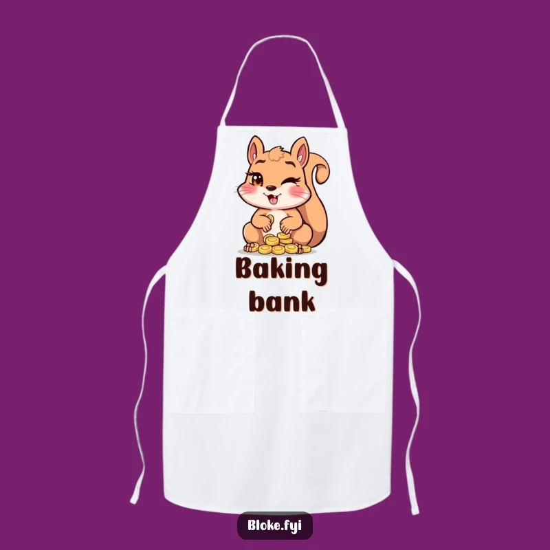 Funny Squirrel Apron: Cook with Mischief! The Perfect Funny Gift for Kitchen Wizards.