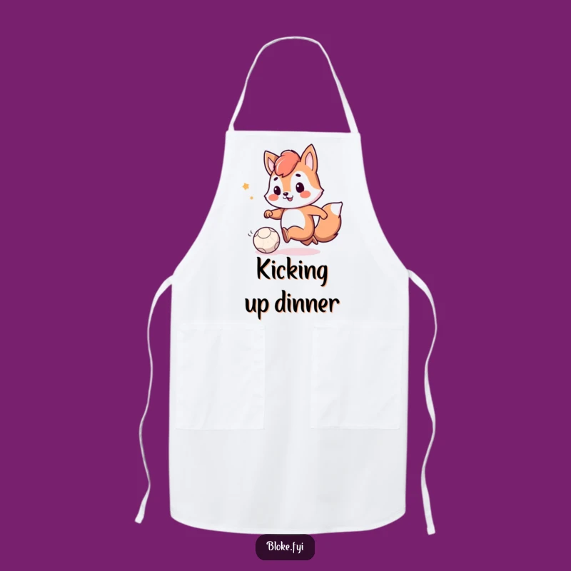 Funny Kicker Animal Apron: Playful Style for Humorous Kitchen Fun