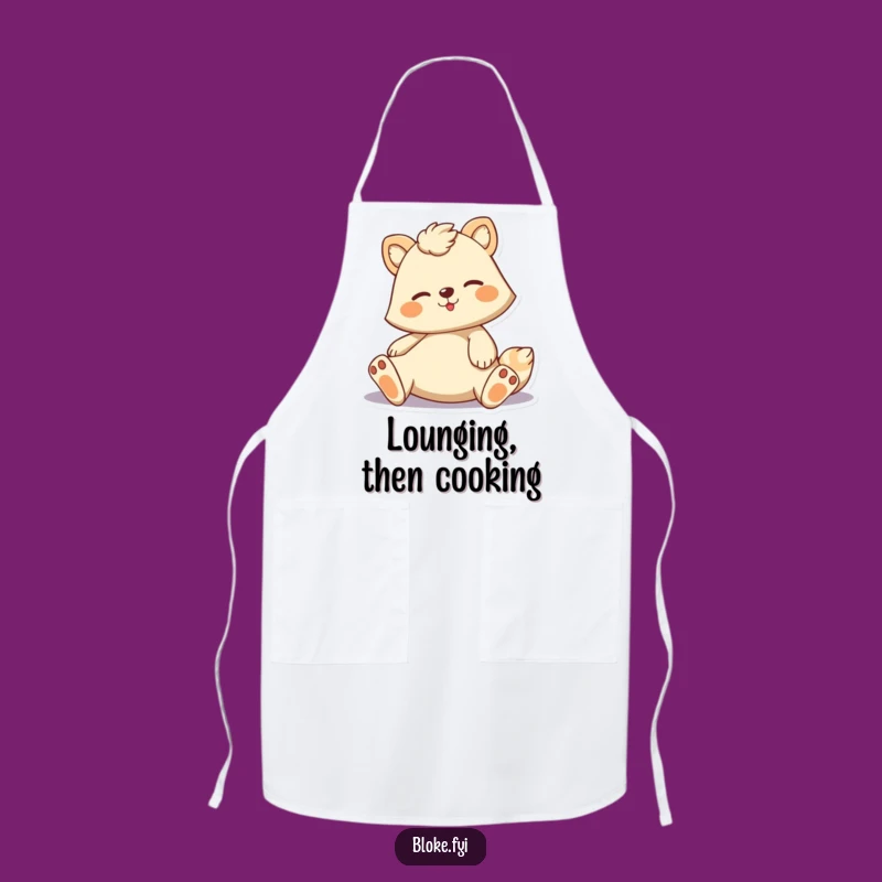 Funny Casual Animal Apron - Relaxed Kitchen Wear, Ideal Funny Gift