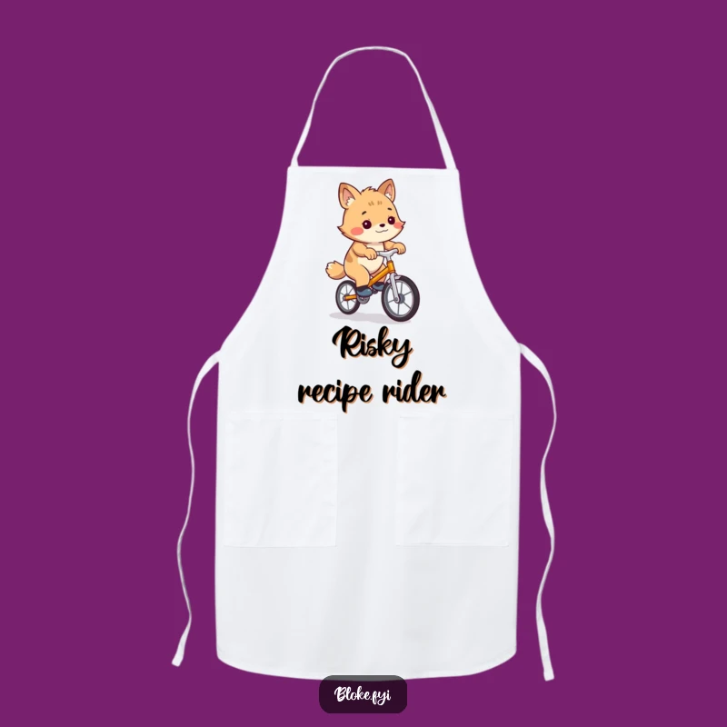 Funny Bloke Animal Unicycle Apron - Cook & Laugh in Style