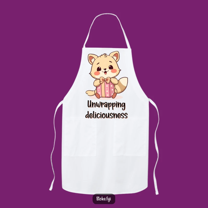 Funny Excited Animal Apron - Chef's Present Bloke Gift