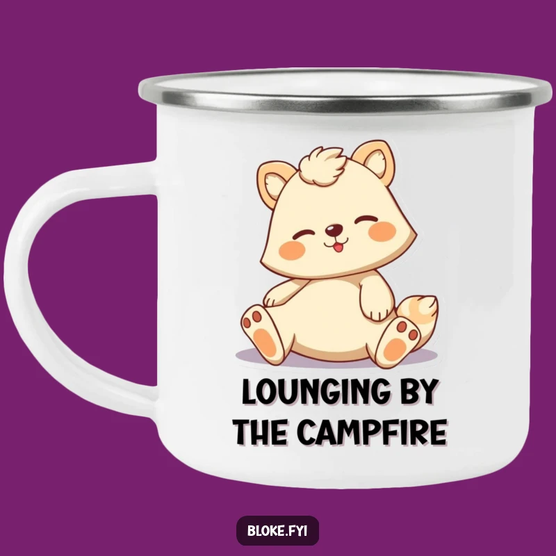 Funny Casual Animal Camping Mug - Relaxed Drinkware, Great Funny Gift