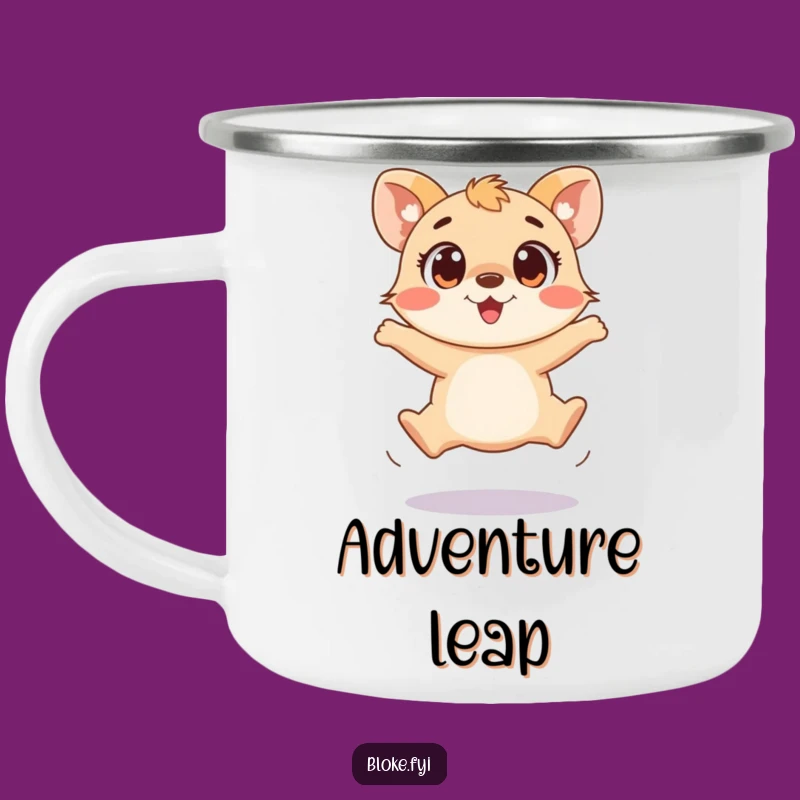 Funny Clumsy Animal Jump Camping Mug - Adventure Ready