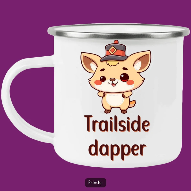 Funny Proud Animal Hat Tip Camping Mug - Adventure Ready