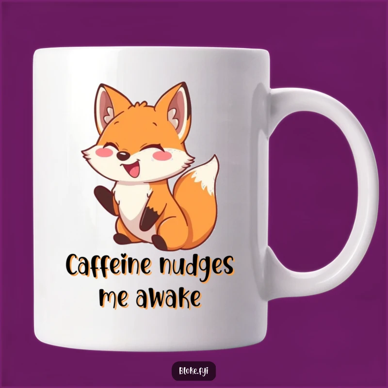 Funny Fox Mug: Playful Nudge, Big Laugh, Perfect Gift for Mischievous Friends