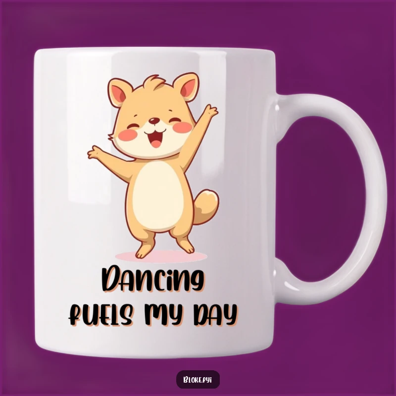 Funny Dancing Animal Mug: Joyful Clumsy Moves, Perfect Humorous Gift