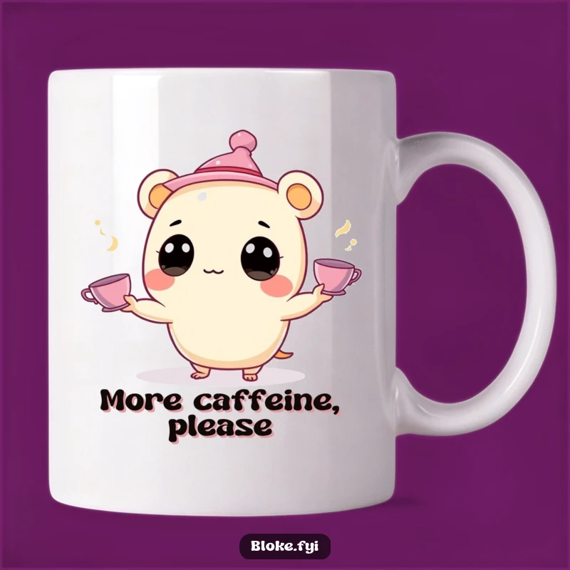 Funny Juggling Creature Mug: Whimsical Tea Acrobat, a Perfect Funny Gift for Tea Lovers