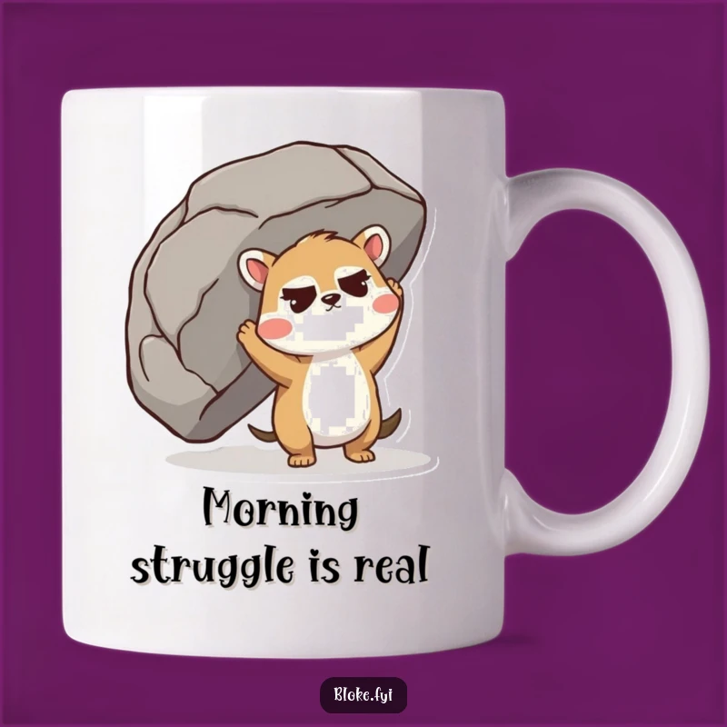 Funny Struggling Animal Mug - Hilarious Funny Gift for Gym Lovers