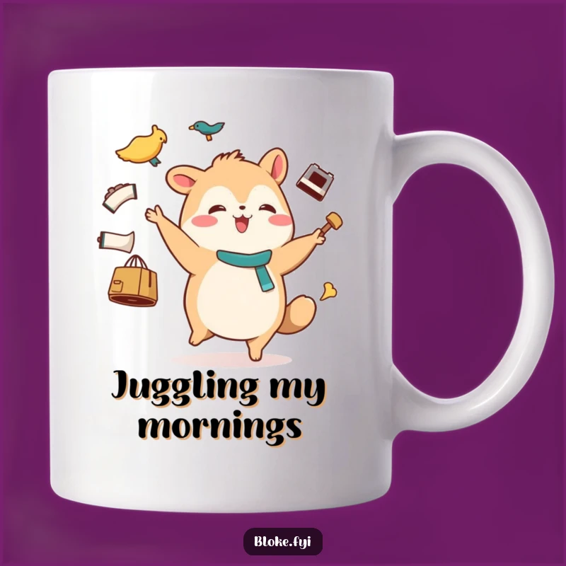 Funny Waddle Mug - Stout Juggler Humor, Perfect Enthusiastic Gift