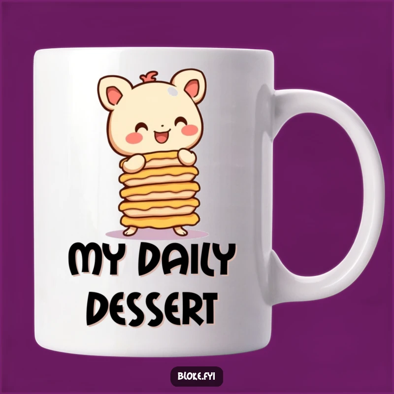 Funny Pie Balancer Mug: Stubby Chef Delight, a Perfect Funny Gift for Bakers