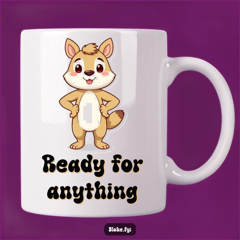 Funny Proud Animal Mug - Confident Smiling Character Gift