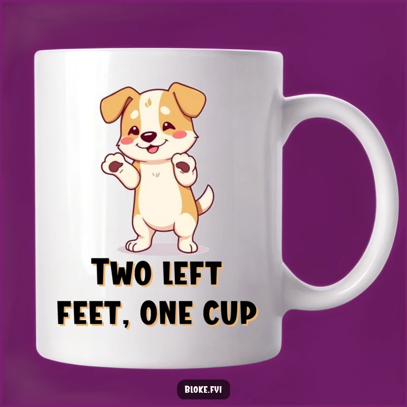 Funny Dog Dancing Mug: Adorable Paws, Hilarious Moves, Perfect Gift for Dog Lovers
