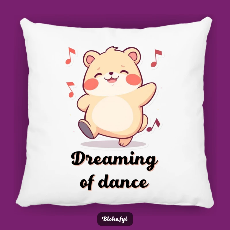 Funny Chubby Animal Tapping Foot Pillow - Cute & Hilarious Decor Accent