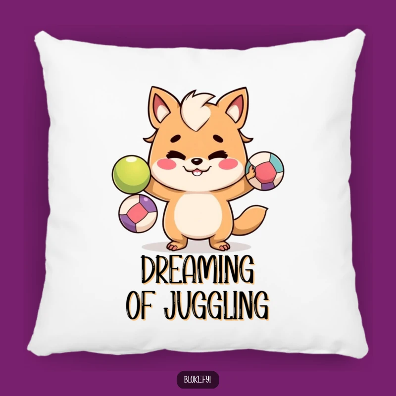 Funny Bloke Animal Juggler Pillow - Cozy Juggling Comfort