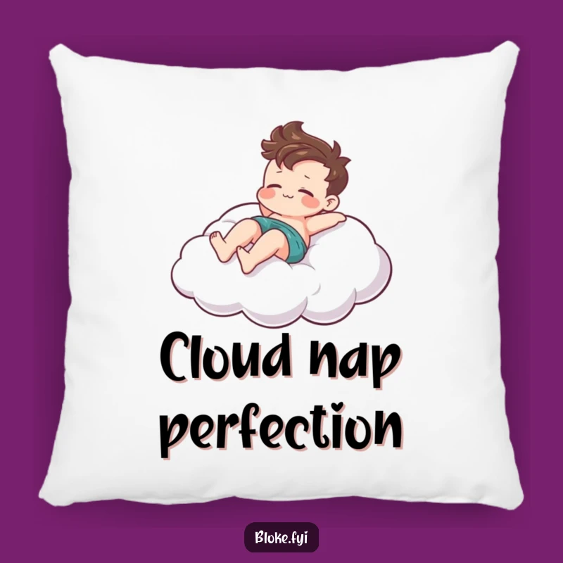 Funny Cloud Lounger Pillow, Cozy Gift for Blissful Rest