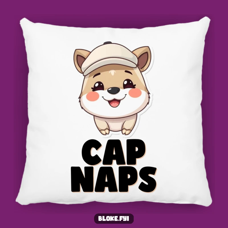 Funny Cute Animal Flat Cap Pillow - Comfy & Hilarious Comfort
