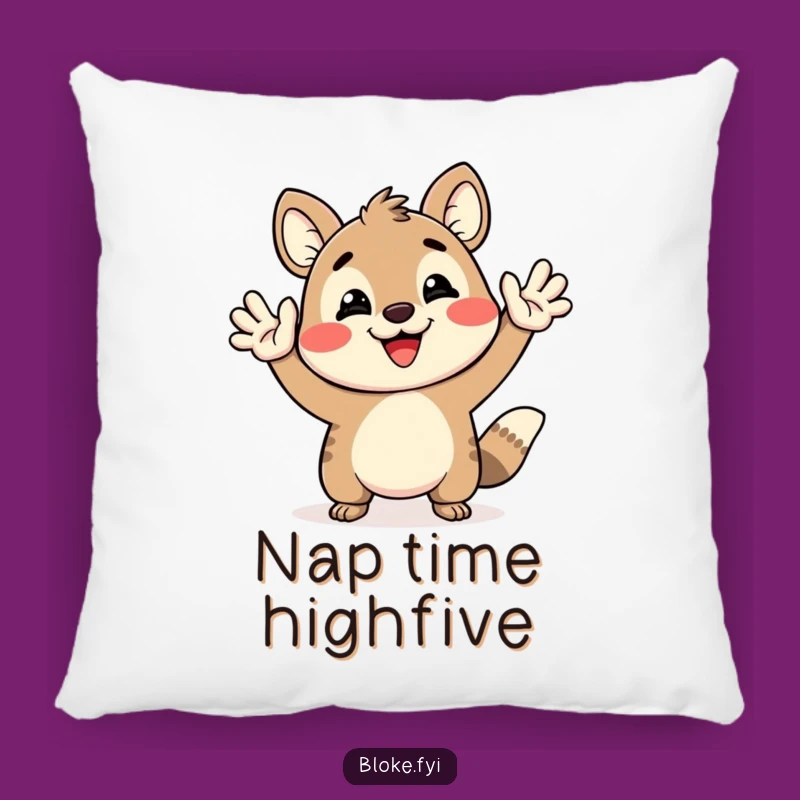 Funny High-Five Pillow - Plush Funny Gift for Cozy Celebrations