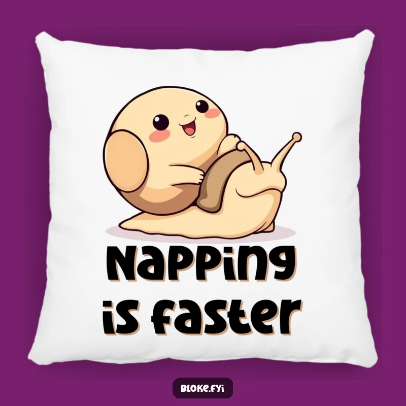 Funny Bloke Animal Snail Pillow - Comfy & Comical Accent