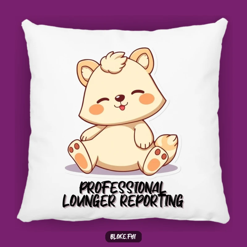 Funny Casual Animal Pillow - Cozy Cushion for Loungers, Perfect Funny Gift