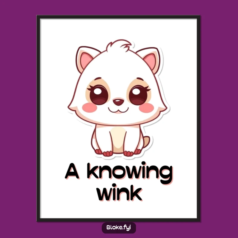 Funny Animal Knowing Glance Digital Art - Intriguing & Instant Decor