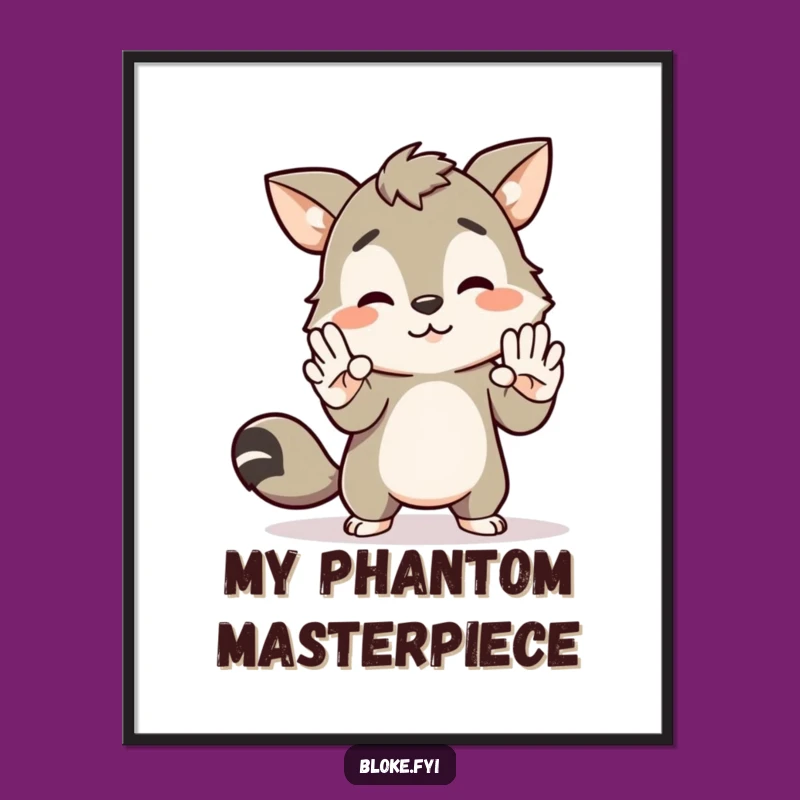 Funny Awkward Animal Digital Art - Instant High-Five Humor