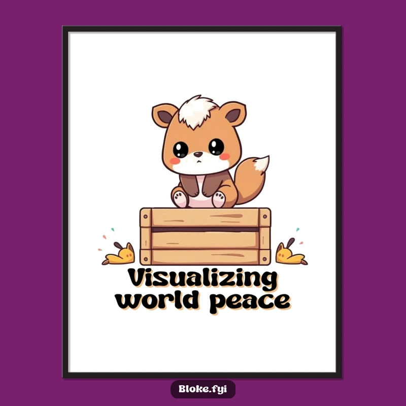 Funny Thoughtful Animal Digital Art - Printable for Ponderers, Unique Funny Gift