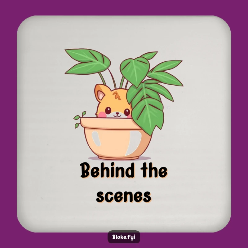 Funny Peeking Animal Coaster: Curious Protection for Humorous Tables