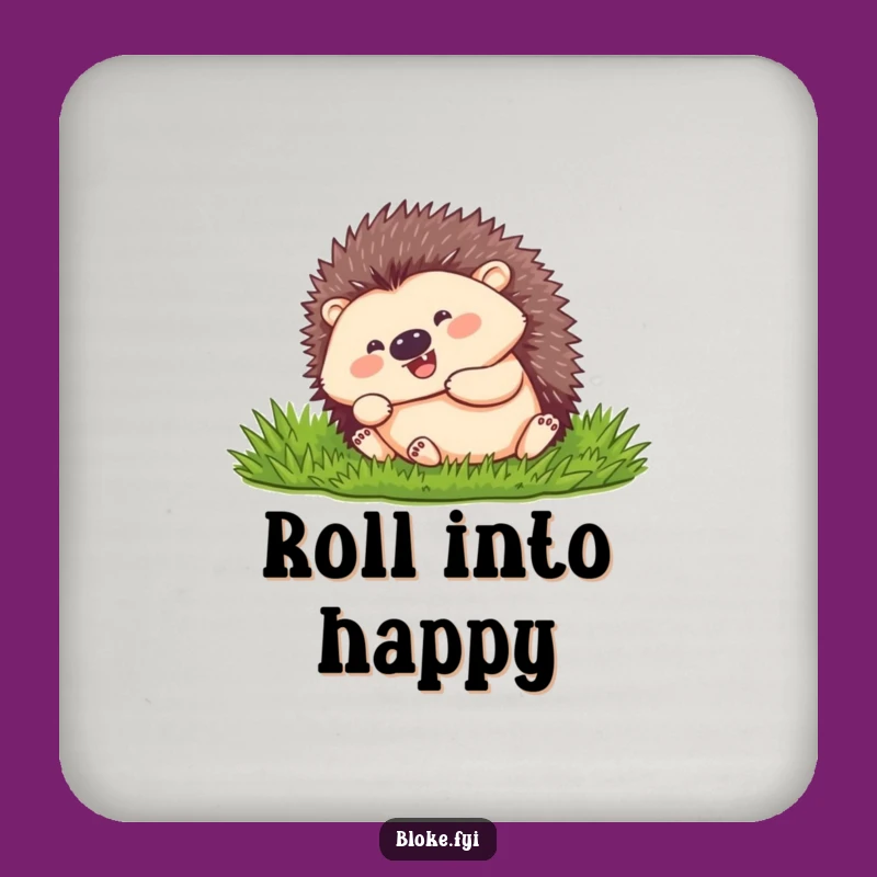 Funny Hedgehog Rolling Coaster: Protect Surfaces with Fun! A Great Funny Gift.