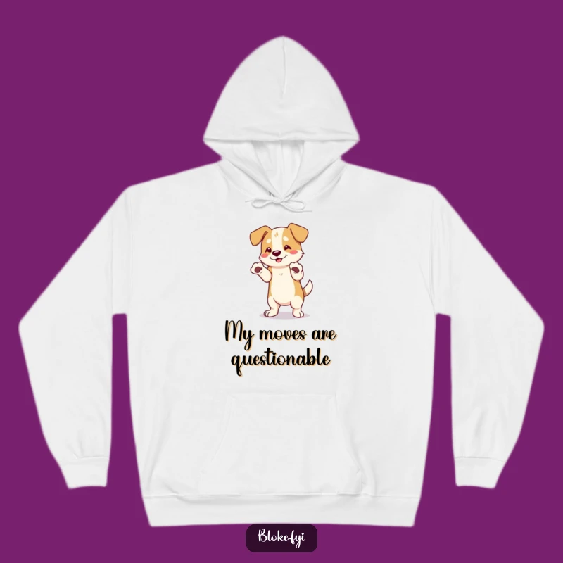 Funny Dog Hoodie: Cozy Comfort Meets Hilarious Dancing Paws, Ultimate Funny Gift