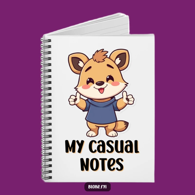 Funny Animal Character Pose Notebook - Jot Down Ideas Funnily, Unique Funny Gift