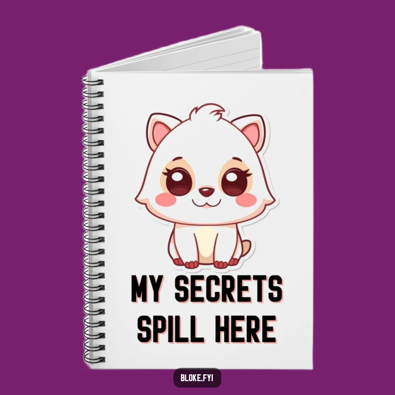 Funny Animal Knowing Glance Notebook - Jot Down Your Secrets