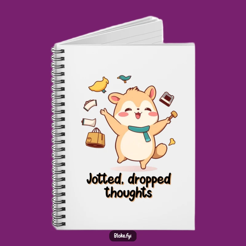 Funny Waddle Notebook - Stout Juggler Ideas, Perfect Journal Funny Gift