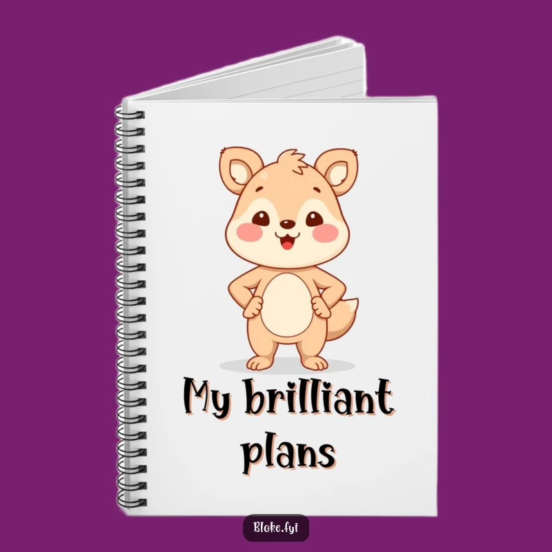 Funny Proud Animal Notebook - Confident Journal, Hilarious Gift Idea