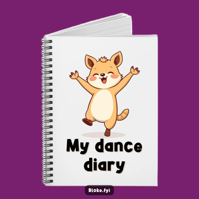 Funny Sturdy Animal Notebook - Jot Down Joyful, Clumsy Thoughts!