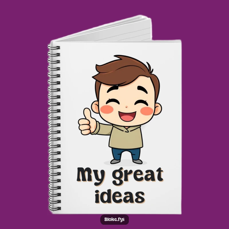 Funny Thumbs Up Guy Notebook: Cheerful Journal Gift