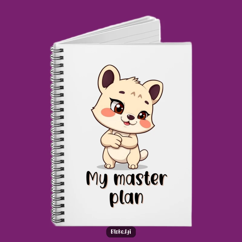Funny Mischievous Handshake Notebook - Journal for Plotters, Perfect Funny Gift