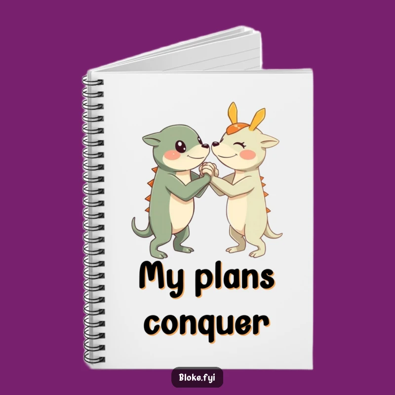 Funny Arm Wrestle Creature Notebook: Jot Down Your Challenges with Flair