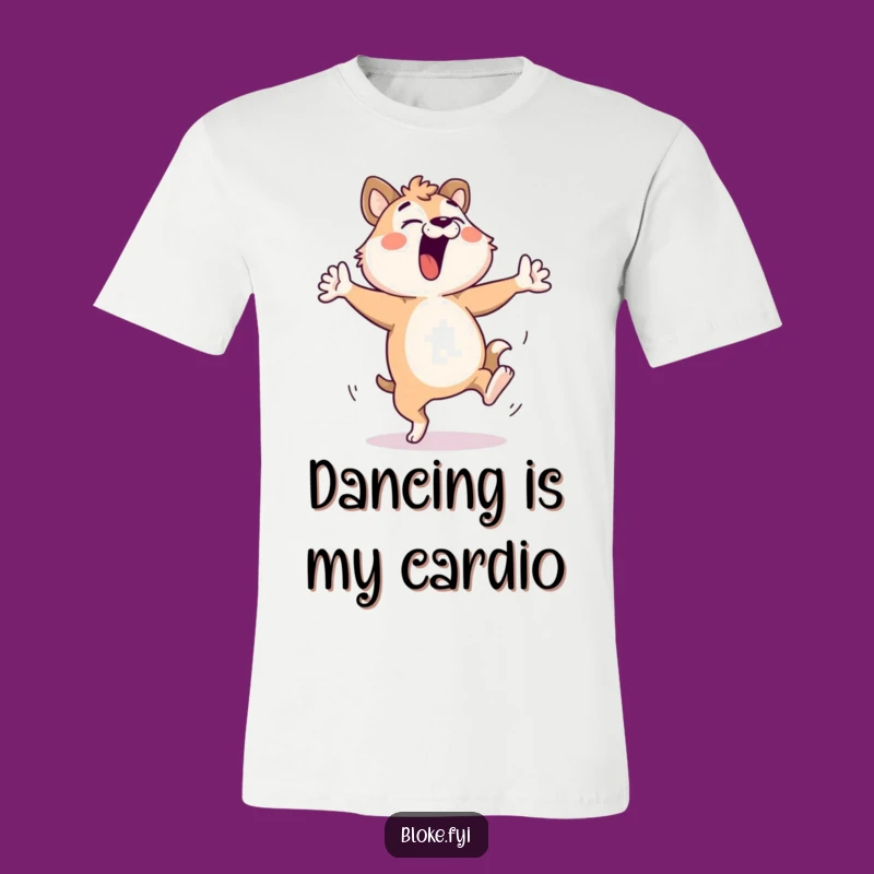 Funny Bloke Animal Dance T-Shirt - Comical Moves for Hilarious Gifts