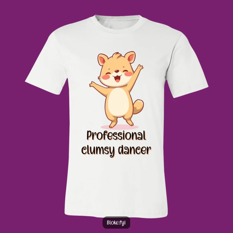Funny Dance T-Shirt: Sturdy Animal's Joyful Moves, Hilarious Gift