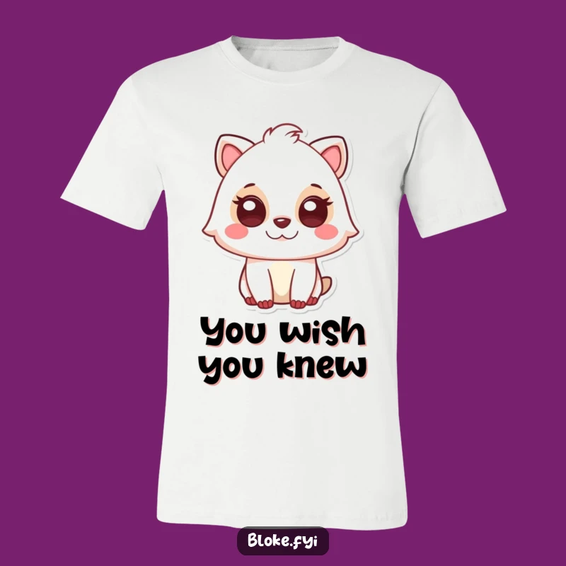 Funny Animal Knowing Glance T-Shirt - Wear Your Secrets with Style