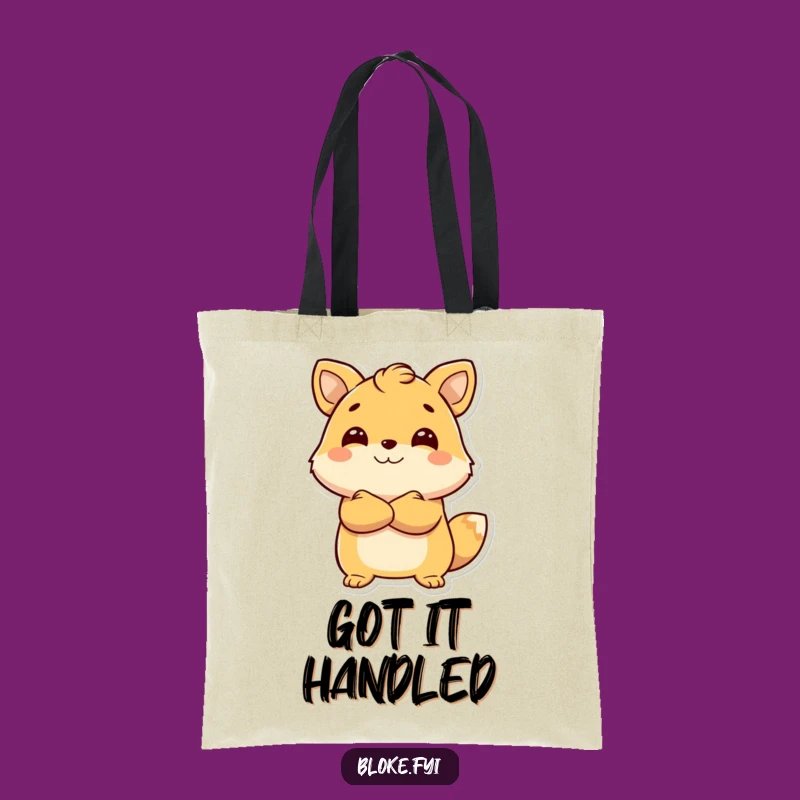 Funny Confident Animal Tote Bag - Stylish Funny Gift for Daily Errands